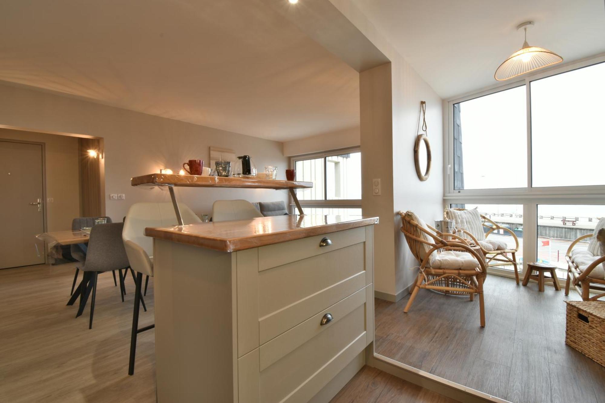 Appartement Renove Avec Vue Sur Mer A Fecamp ! Dış mekan fotoğraf